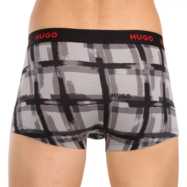 3PACK pánske boxerky HUGO viacfarebné (50480170 039) M, trenky