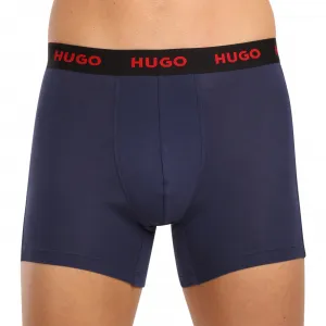 3PACK pánske boxerky HUGO viacfarebné (50510192 405) M, trenky