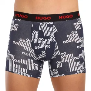 3PACK pánske boxerky HUGO viacfarebné (50510192 405) M, trenky