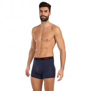 3PACK pánske boxerky HUGO viacfarebné (50510192 405) M, trenky