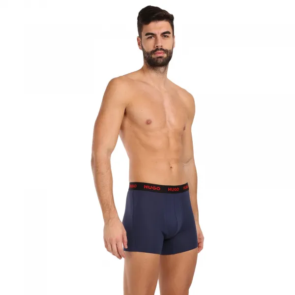 3PACK pánske boxerky HUGO viacfarebné (50510192 405) M, trenky