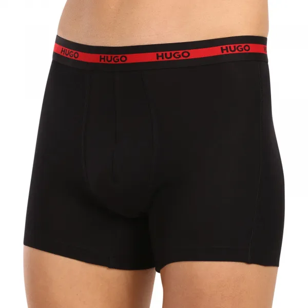 3PACK pánske boxerky HUGO viacfarebné (50496713 420) M, trenky