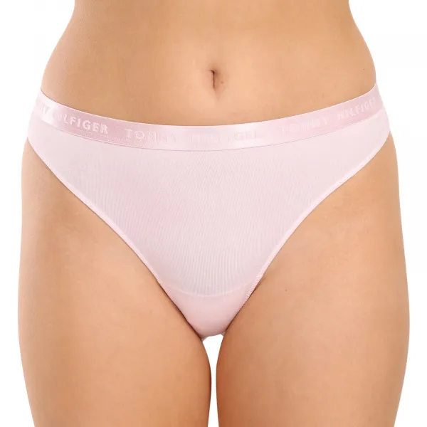 3PACK dámske tangá Tommy Hilfiger viacfarebná (UW0UW04480 0R4) M