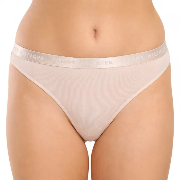 3PACK dámske tangá Tommy Hilfiger viacfarebná (UW0UW04480 0R4) M