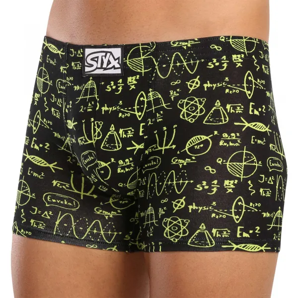 3PACK pánske boxerky Styx long art klasická guma viacfarebné (3F12672) S, trenky