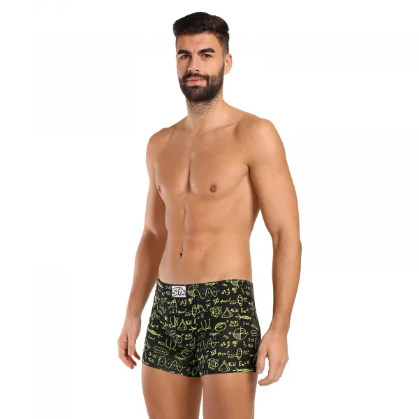 3PACK pánske boxerky Styx long art klasická guma viacfarebné (3F12672) S, trenky