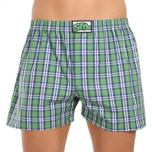 3PACK pánske trenky Styx klasická guma viacfarebné (3A20246) M, trenírky