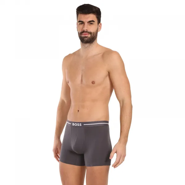 3PACK pánske boxerky BOSS viacfarebné (50508877 965) M, trenky