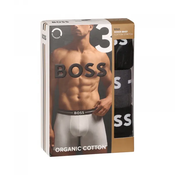 3PACK pánske boxerky BOSS viacfarebné (50508877 965) M, trenky