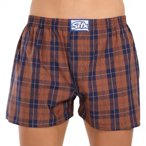 6PACK pánske trenky Styx klasická guma viacfarebné (6A20246836) S, trenírky