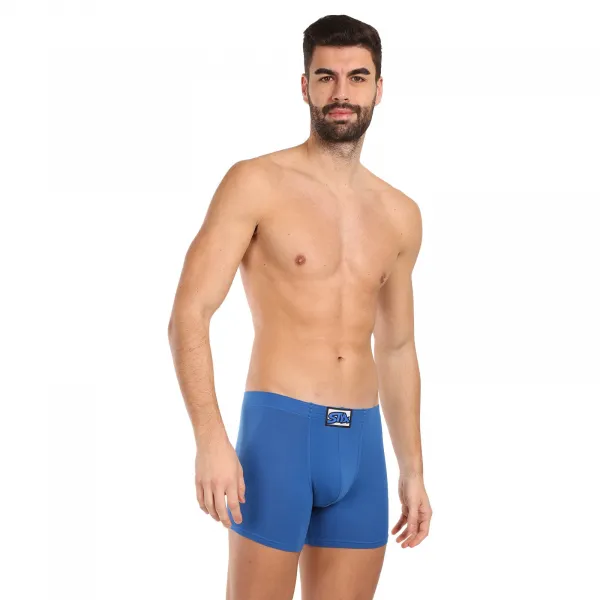 Pánske boxerky Styx long klasická guma modré (F1167) M, trenky