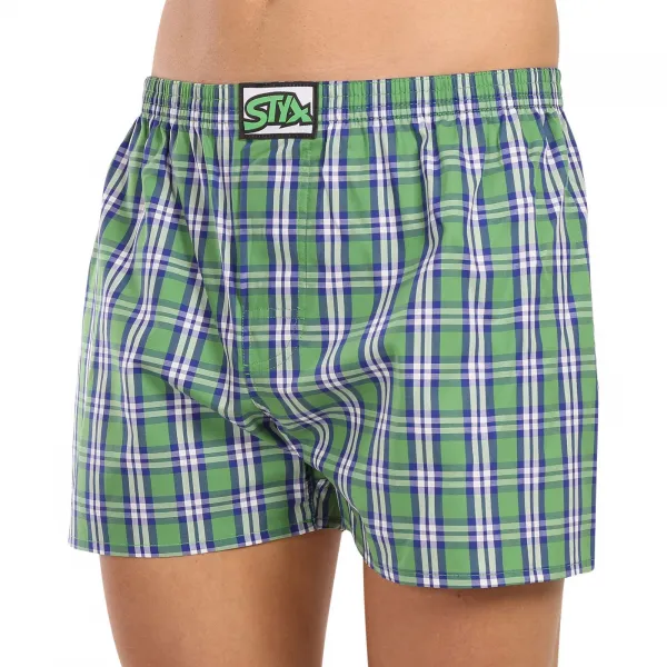 Pánske trenky Styx klasická guma viacfarebné (A202) M, trenírky