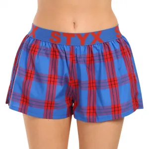 3PACK dámske trenky Styx športová guma viacfarebné (3T100619) S, trenírky