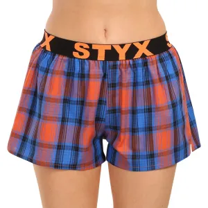 3PACK dámske trenky Styx športová guma viacfarebné (3T10236) M, trenírky