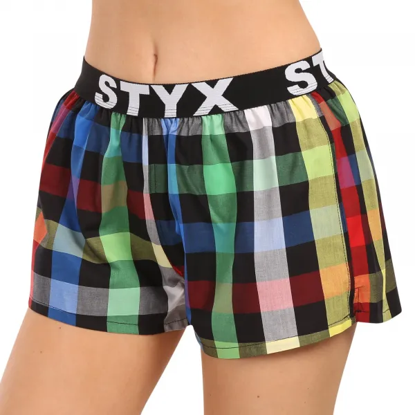 Dámske trenky Styx športová guma viacfarebné (T1012) S, trenírky