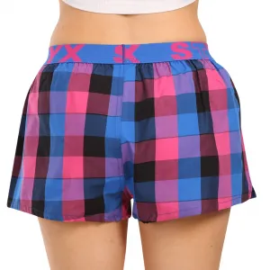3PACK dámske trenky Styx športová guma viacfarebné (3T10812) S, trenírky