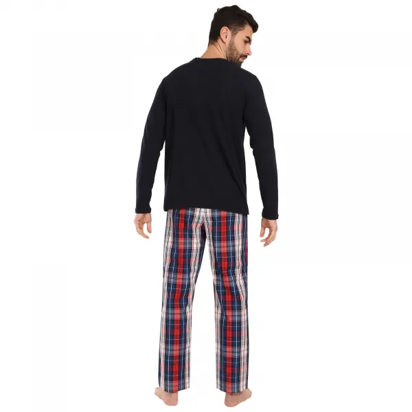 Pánske pyžamo Tommy Hilfiger viacfarebné (UM0UM02891 05J) S