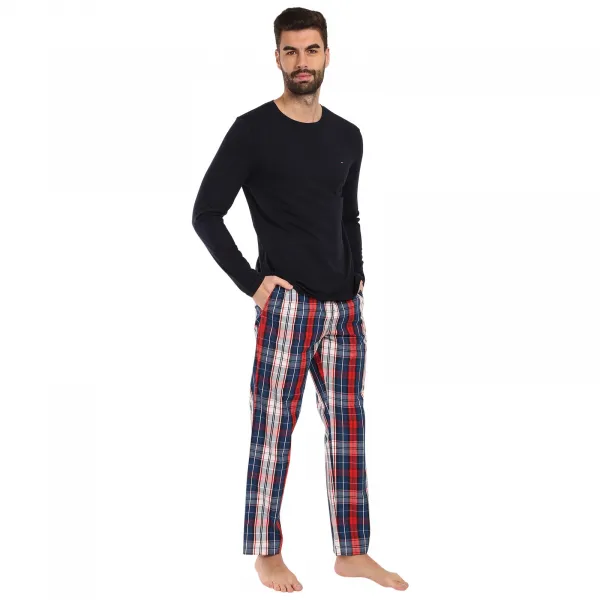 Pánske pyžamo Tommy Hilfiger viacfarebné (UM0UM02891 05J) S