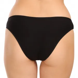 3PACK dámske nohavičky Nedeto čierne (3NK01) S