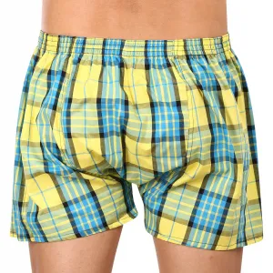 3PACK pánske trenky Styx klasická guma viacfarebné (3A0972) S, trenírky