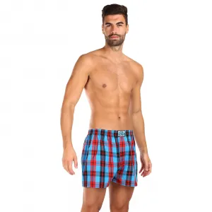 3PACK pánske trenky Styx klasická guma viacfarebné (3A0913) M, trenírky