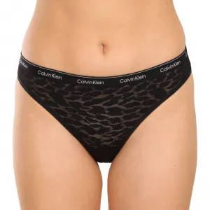 3PACK dámske nohavičky Calvin Klein čierne (QD5069E-UB1) M