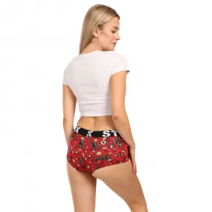 6PACK dámske nohavičky Styx art s nohavičkou viacfarebné (6IN12697124) S