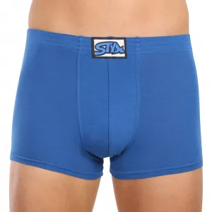 3PACK pánske boxerky Styx klasická guma modré (3Q1167) M, trenky