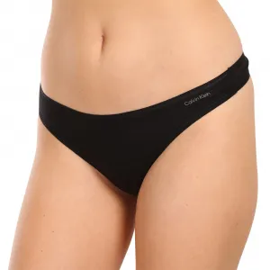 3PACK dámske tangá Calvin Klein čierne (QD5217E-UB1) S