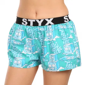 Women's Boxer Shorts Styx Art Sports Rubber Ice Cubes