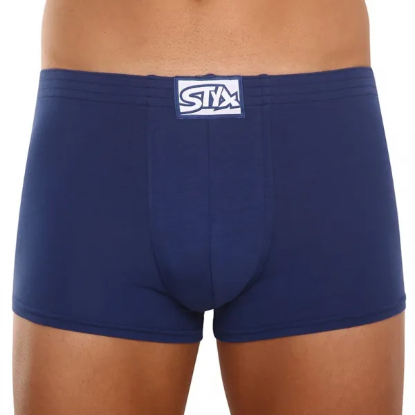 3PACK pánske boxerky Styx klasická guma tmavo modré (3Q0968) M, trenky