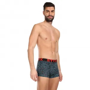 3PACK pánske boxerky Styx art športová guma viacfarebné (3G12672/2) M, trenky
