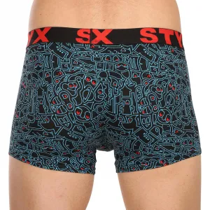 3PACK pánske boxerky Styx art športová guma viacfarebné (3G12672/2) M, trenky