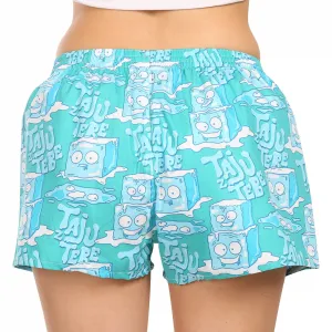 Dámske trenky Styx art klasická guma ľadové kocky (K1657) M, trenírky