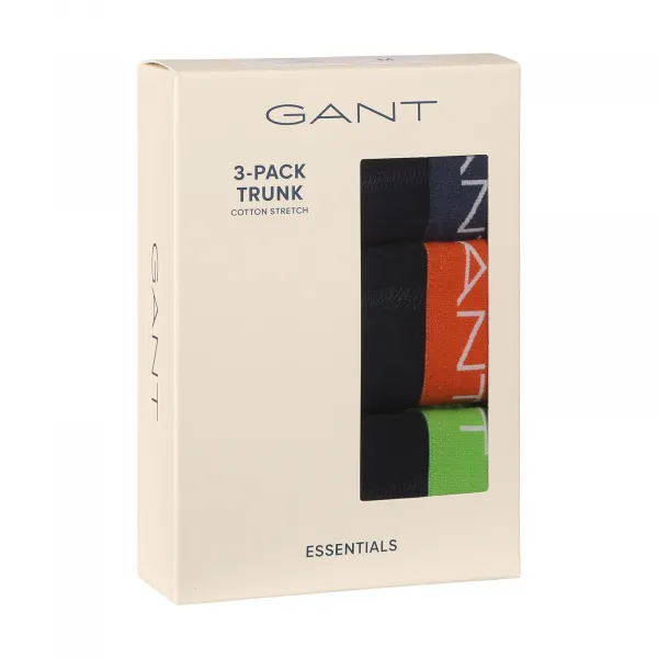3PACK pánske boxerky Gant čierné (902343003-378) M, trenky