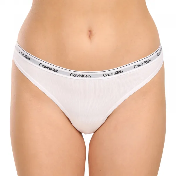 3PACK dámske tangá Calvin Klein viacfarebné (QD5209E-MPI) M