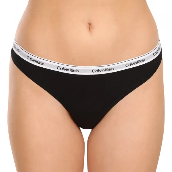 3PACK dámske tangá Calvin Klein viacfarebné (QD5209E-MPI) M