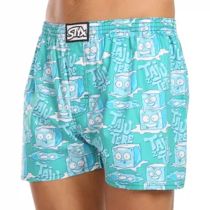 3PACK pánske trenky Styx art klasická guma viacfarebné (3A16735) M, trenírky