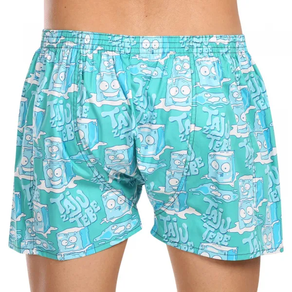 3PACK pánske trenky Styx art klasická guma viacfarebné (3A16735) M, trenírky