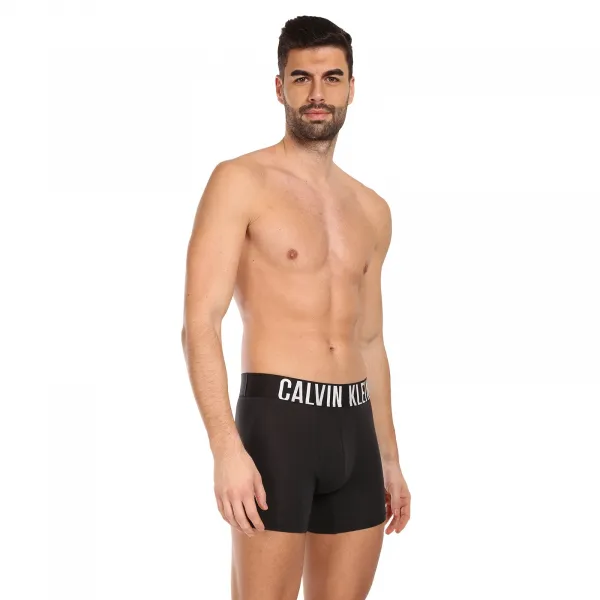 3PACK pánske boxerky Calvin Klein čierne (NB3609A-UB1) M, trenky