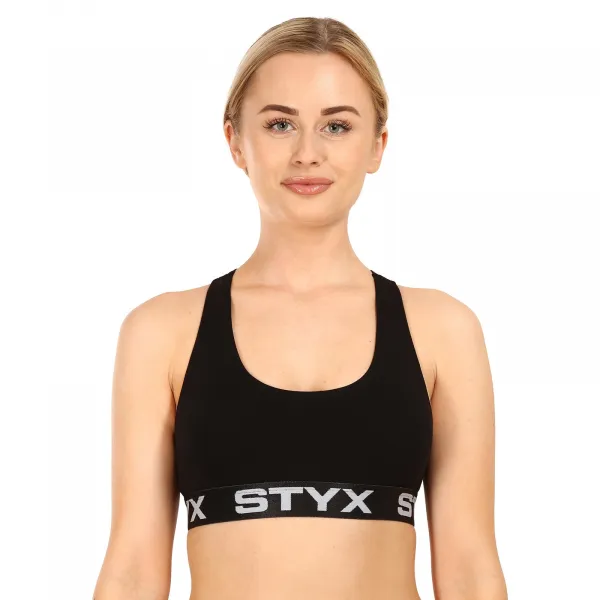 3PACK dámska podprsenka Styx šport viacfarebná (3IP09018) S