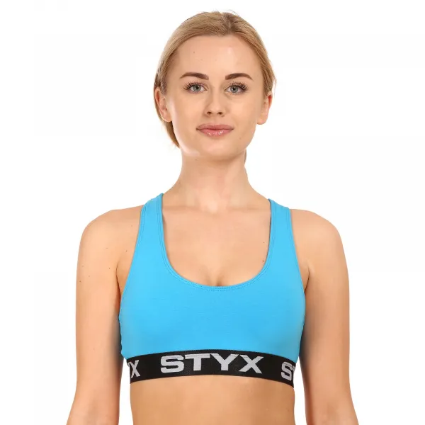 3PACK dámska podprsenka Styx šport viacfarebná (3IP09019) M