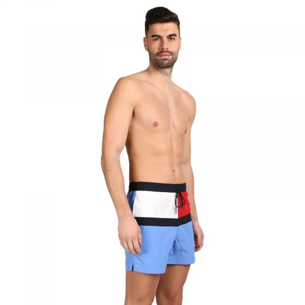 Pánske plavky Tommy Hilfiger modré (UM0UM03259 C30) M