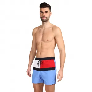 Pánske plavky Tommy Hilfiger modré (UM0UM03259 C30) M