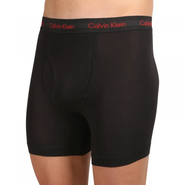 3PACK pánske boxerky Calvin Klein čierné (NB2616A-NC1) M, trenky