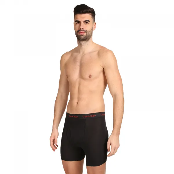 3PACK pánske boxerky Calvin Klein čierné (NB2616A-NC1) M, trenky