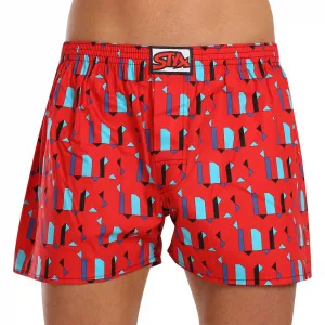 3PACK pánske trenky Styx art klasická guma viacfarebné (3A14879) S, trenírky