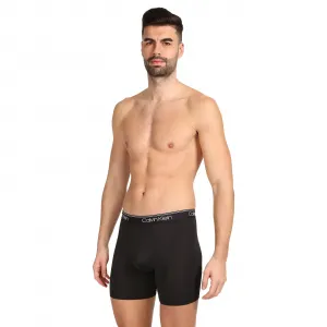 3PACK pánske boxerky Calvin Klein čierné (NB2570A-N2L) M, trenky