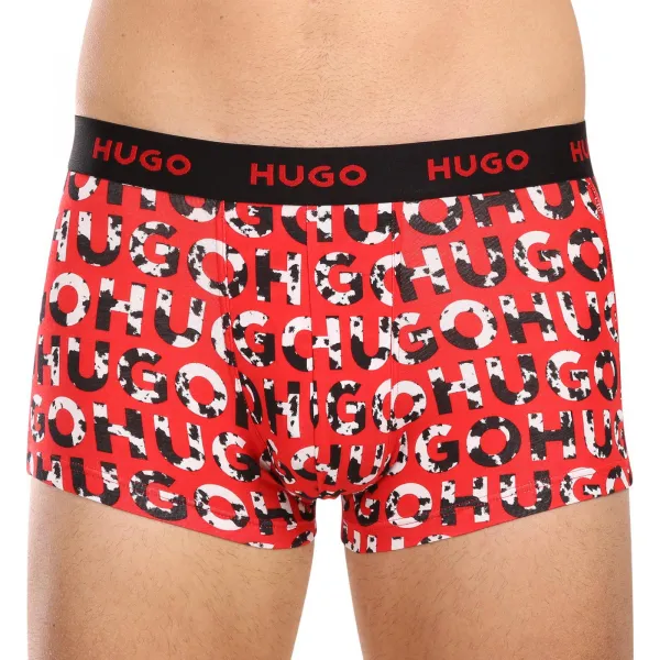 3PACK pánske boxerky HUGO viacfarebné (50480170 306) M, trenky