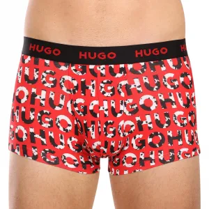 3PACK pánske boxerky HUGO viacfarebné (50480170 306) M, trenky